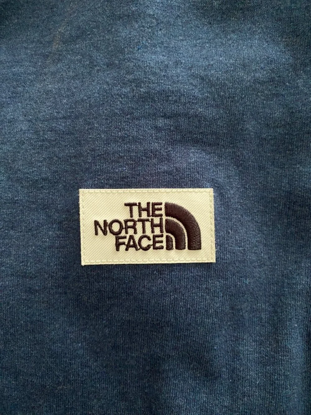 The North Face - Blue Fleece Lined Crewneck Sweatshirt Pullover - Size XL